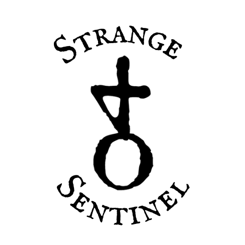 Strange Sentinel logo featuring Hanged Man sigil